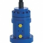 Hydraulic helical spline double acting rotary actuator
