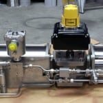 Stainless steel pneumatic actuator and controls