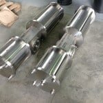 Large spring return pneumatic actuators in Stainless Steel