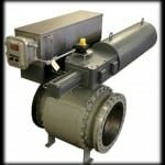 Compact Electro-hydraulic actuator on valve 2
