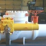 Subsea actuator with ROV on valve