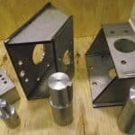 Stainless steel valve to actuator mounting brackets and drive bushes