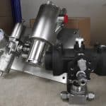 Instrument valve with actuator and panel
