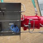 Actuator with ESD panel