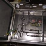 Dual solenoid pneumatic control panel