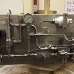 Hydraulic actuator control panel
