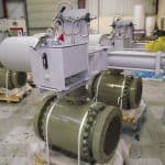 Hydraulic actuator with hand pump override
