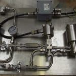 Hydraulic panel with partial stroke