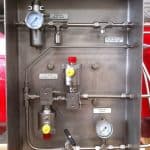 Pneumatic control panel
